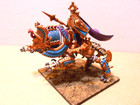 Aos Tomb Kings/God King On Sabretooth/Well Painted And Based!