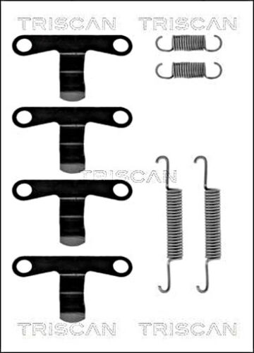 TRISCAN Parking Brake Shoes Accessory Kit For VOLVO 240 260 740 760 780 74-98 - Picture 1 of 1