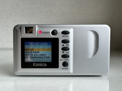 Vintage Konica KD-100 1.3MP Compact Digital Camera Silver Tested Boxed & Manual - Picture 24 of 24