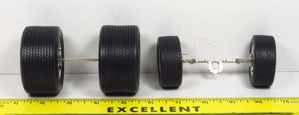 Muscle Machines Wheels & Tires ONLY From 1:18 Customizing Car Builders Rims RC - Image 2 of 4