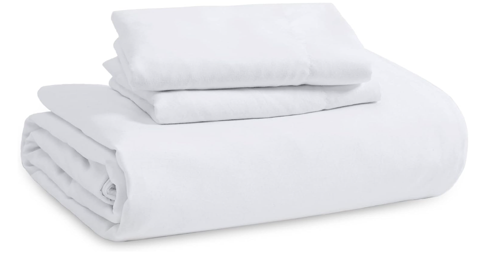 White Duvet Cover Set 3 PCS Queen 1 Duvet Cover with Zipper 2 Pillow