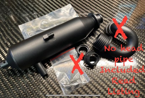 Trinity RC Nitro Muffler Buggy Truggy Car Stadium Truck Exhaust Vintage