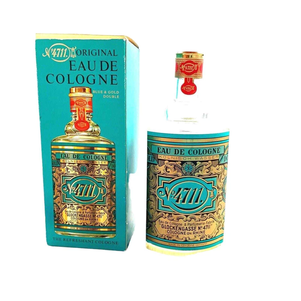 3 Garrafas Nº 4711 Original Eau De Cologne Unissex Wasser 14,3.3,1.8 - Imagem 3 de 3