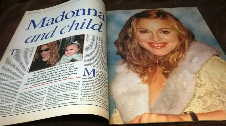 MADONNA on Cover & Within DAILY MAIL WEEKEND Magazine. Aug 1998. Free UK Post - Image 2 of 3