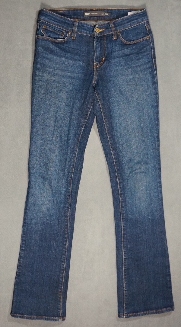 SJ06419 **LEVI'S** BOOT CUT WOMENS JEANS sz26X32 | eBay