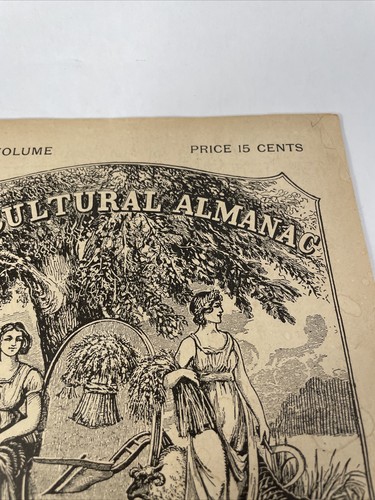 Vintage 1944 John Baers Sons Agricultural Almanac Lancaster Penn Farmers Almanac - Picture 2 of 8