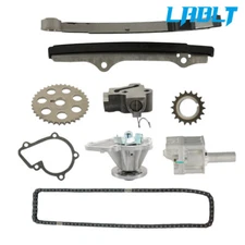 LABLT Timing Chain Kit Oil Water Pump For 1989-1997 Nissan 240SX D21 Pickup 2.4L