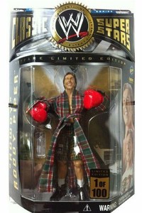 WWE-CLASSIC-SUPERSTARS-RODDY-PIPER-1-OF-100-1-100-TOY-FIGURE-BOXING-RED-GLOVES