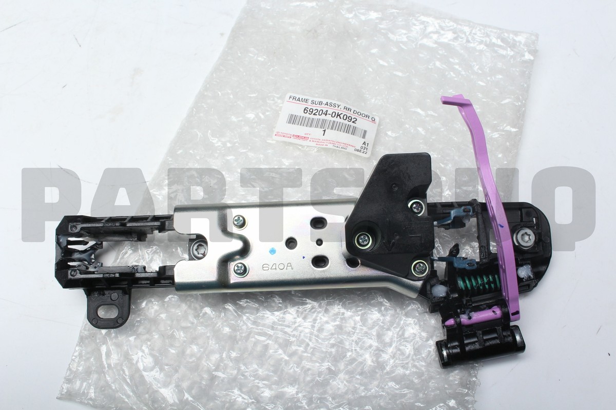 692040K092 Genuine Toyota FRAME SUB-ASSY RR D 69204-0K092 | eBay