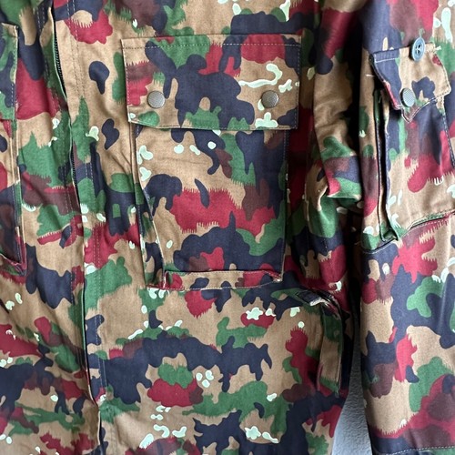 Swiss Army M70 Alpenflage Parka Field Jacket Military Camouflage M83 TAZ - Picture 7 of 21