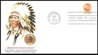 INDIAN HEAD PENNY INDIAN LEGACY 1978 FLEETWOOD CACHET FDC UNADDR