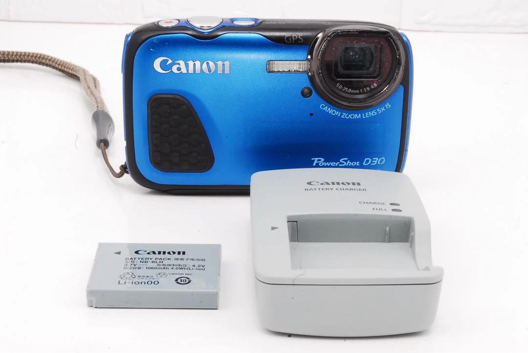 Canon PowerShot D30 Waterproof Digital Camera - No Version