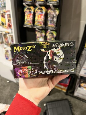 nightfall booster box Case - Nightfall: First Edition Cryptid Nation TCG Metazoo Nightfall 1st Edition Booster
