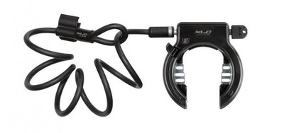 XLC Rahmenschloss Fantomas II LO-F02 Schlüssel abziehbar+ Kabel 1800x10mm