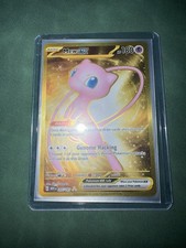 Mew EX 205/165 Gold Full Art – XY Evolutions – Ultra Rare Pokémon Card – NM/Mint