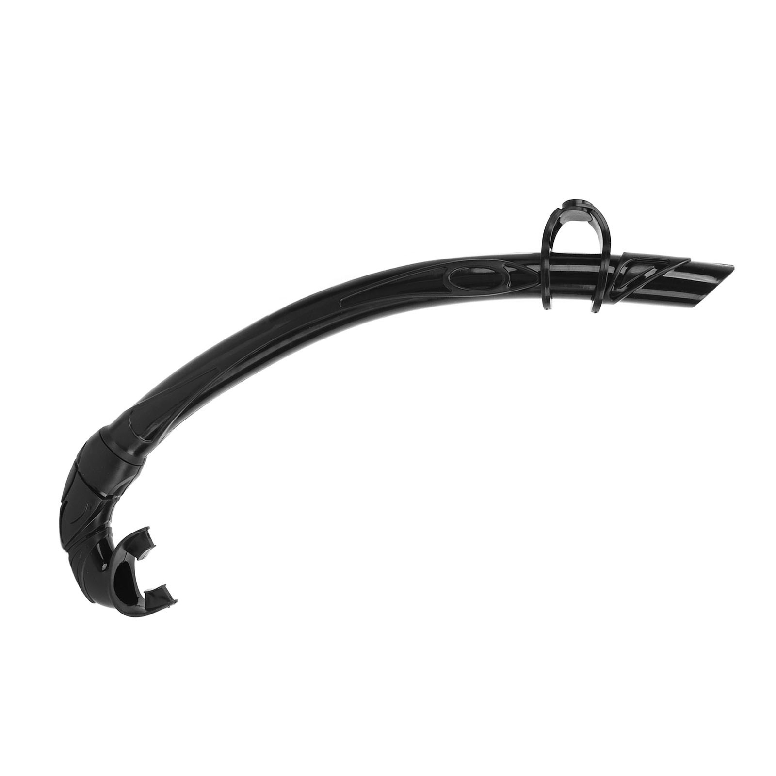 Diving Snorkel PVC Easy Breath Snorkel Diving Snorkeling Tube With Comfortable M