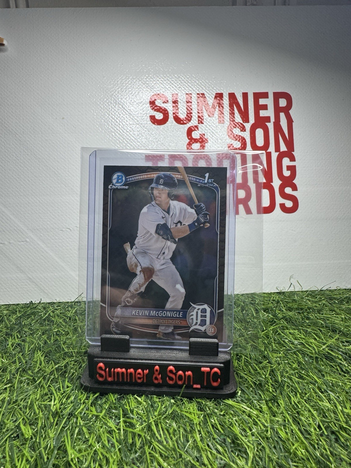 2025 Bowman - Chrome Prospects Kevin McGonigle #BCP-79 Reptilian Refractor (RC)