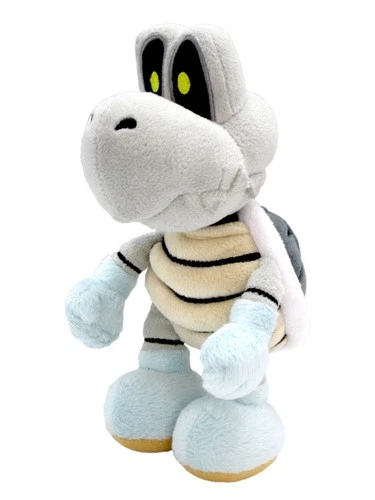 Nintendo Super Mario Bros Dry Bones 8 Inch Stuffed Plush Little Buddy 1598 New