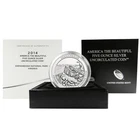 2014-P Burnished Silver ATB Shenandoah National Park, Box, OGP & COA