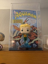 Figura Vinilo DC Aquaman Cubierta Cómic Pop