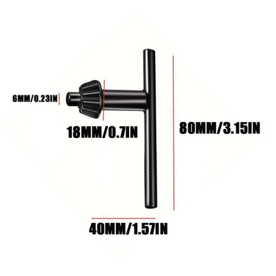 Drill Bit Chuck Key Universal Chuck Key Drilling Electric Tool Replacement Chuck
