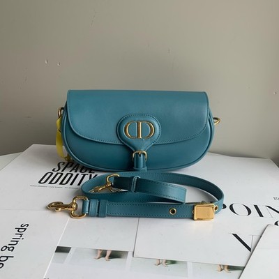 Dior Bobby Solid Color Gold Buckle Adjustable Shoulder - Excellent #LT6NXJ