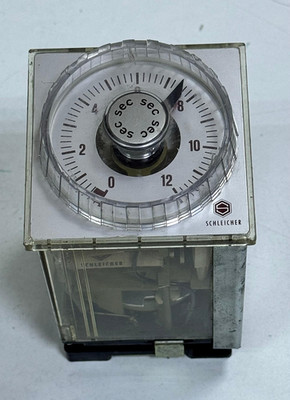 Schleicher Mikroais DZ 12-SG Electromechanical Timer Relay, 220V | German Made