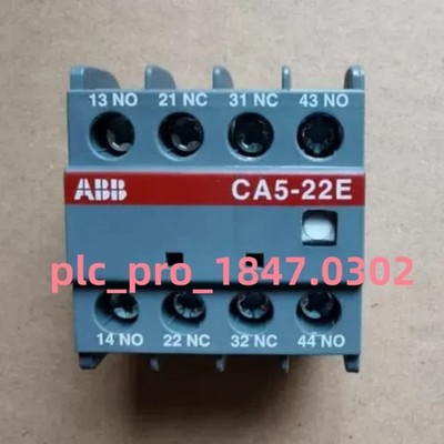 CA5-22E 1PCS New ABB CA522E Accessory Auxiliary Contact Block  Fast shipment