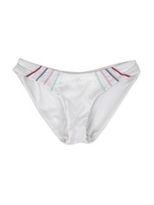 Soluna Women's Total Eclipse High Leg Bikini Swim Bottom Swimsuit M, White 