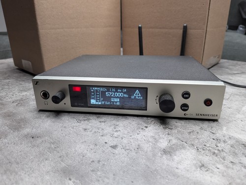 Sennheiser EM 300-500 G4 Gw1 558-608 MHz Wireless Receiver w/ PSU & Antennas