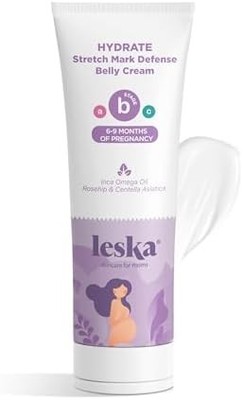 Leska Stage B Hydrate Maternity Stretch Mark Cream Belly Lotion 4oz NEW