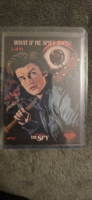 Topps Stranger Things 2025 Butcher Billy Artwork What If He Spies Back 13/75