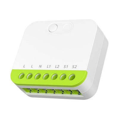 Weiß für Zigbee 3.0 Smart Switch 2-Kanal 16A für MINI-ZB2GS2 Steuerung