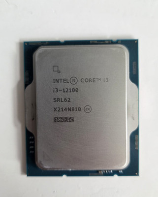 Intel Core i3-12100 Prozessor CPU SRL62 (4,3 GHz,4 Kerne, LGA 1700) Tray **TOP**