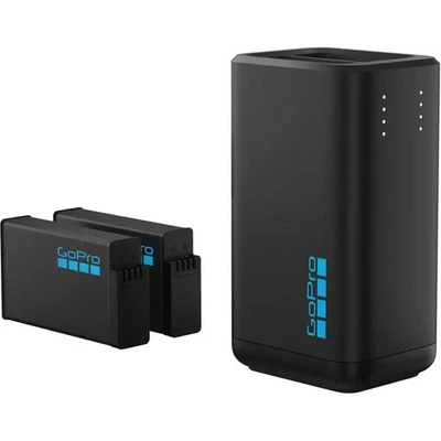 GoPro Dual Battery Charger + 2 Enduro Batteries for MAX2