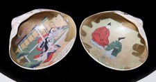 Kaiawase Matching Game Shells Japanese Shell Clam Vintage Genji Tale