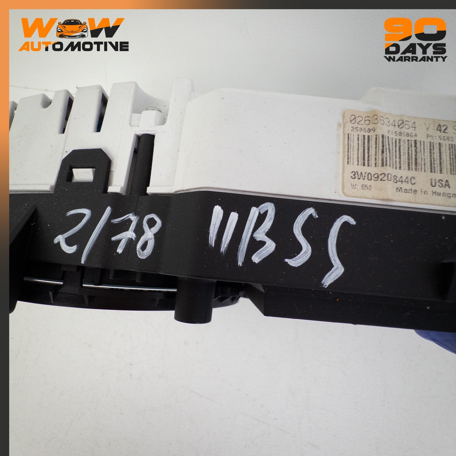 10-13 BENTLEY CONTINENTAL SUPERSPORTS INSTRUMENT GAUGE CLUSTER SPEEDOMETER OEM