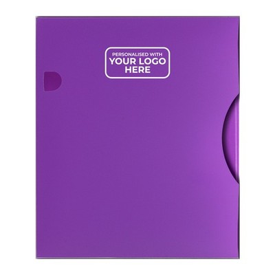 Personalisiertes Logo A4 Display Buch 150 Taschen Klarsicht Kunststoff Hülle Aktenordner