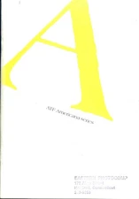 ATF Americana Typeface sample booklet Eltra 1976