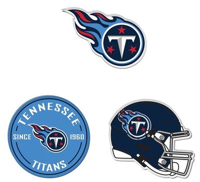 NFL 3 Stück Magnet Pack Tennessee Titans Premium Kühlschrankmagnet 194166752634