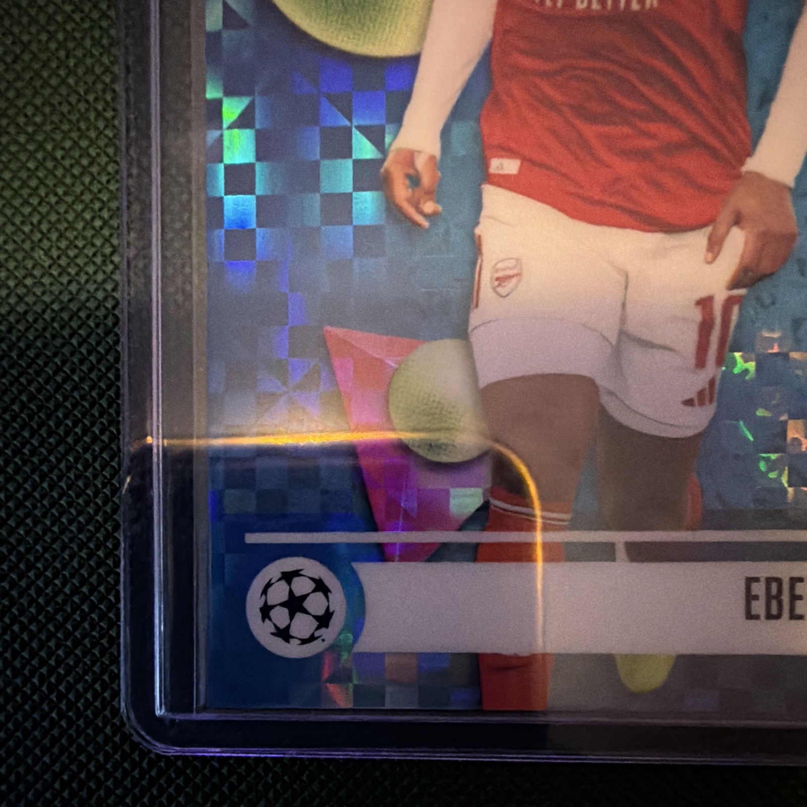 Topps Finest UEFA Champions League Eberechi Eze Arsenal FC #30 /99 view 4