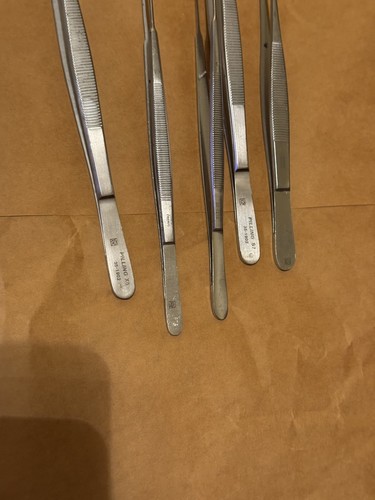 Medical Surgical Stainless Steel Forceps Lot 076 Surgical Instruments - Picture 4 of 7