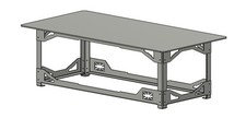 Heavy Duty Welding Table | Fabrication | Workbench (12mm Top) 2,400mm x 1,200mm