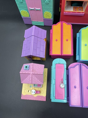 Vintage Bluebird Polly Pocket Playset TLC Lot OF 13- No Figures - Picture 5 of 21