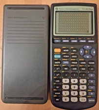 Texas Instruments TI-83 With Cover Handheld Graphing Calculator