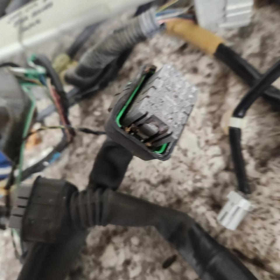 96-00 HONDA CIVIC EX HX SI CUPÉ INTERIOR PISO CABLEADO ARNÉS CABLE TELAR OEM  Foto 4 de 4