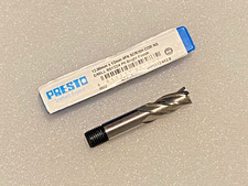 Image of 12mm HSS Cobalt 8% End Mill 4 Flute Screw Shank - Presto