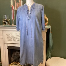 Philosophy Tencel Lyocell Chambray Denim Dress