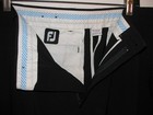 2 Pair FJ FOOTJOY Men's Pants 36/34 Golf Flat Front Stretch Tour Comfort ProDry — photo 3