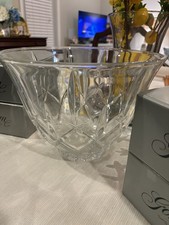 Gorham Lady Anne Crystal Punch Bowl and 16 Cups